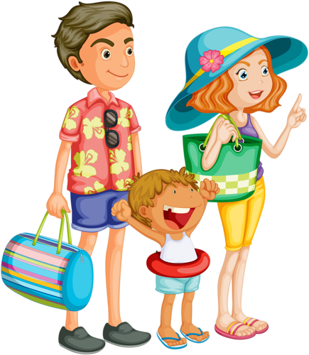 Family Travel Png Download - Picnic Things (448x500), Png Download