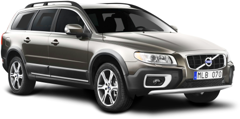 Volvo Xc70 Car Png Image - Volvo V70 D3 2016 (500x268), Png Download