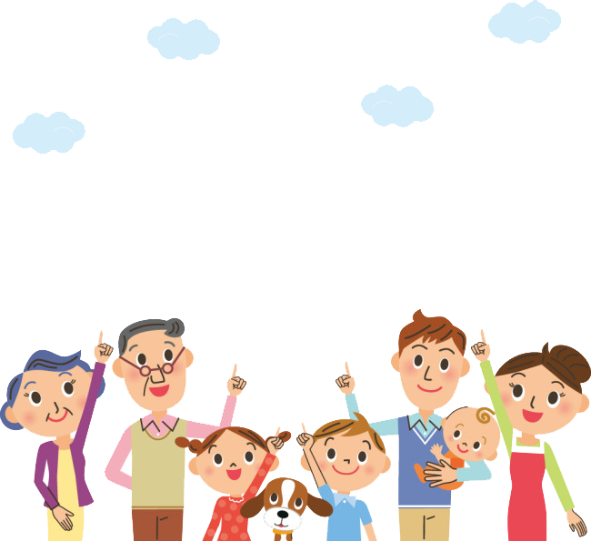 Family Cartoon Illustration - Family Cartoon Png (650x595), Png Download