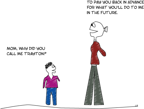 Happy Family Lies - Cartoon (528x419), Png Download