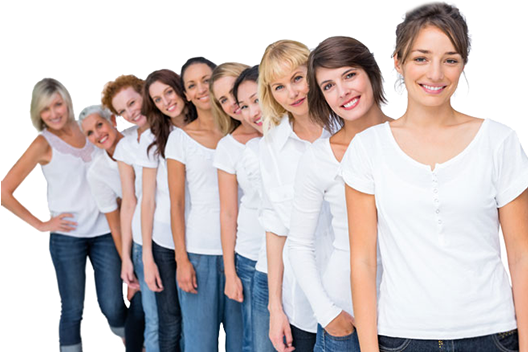 Womens-health - Group Of Women Png (527x368), Png Download
