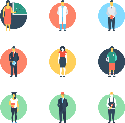 Professions 50 Icons - Job (600x564), Png Download