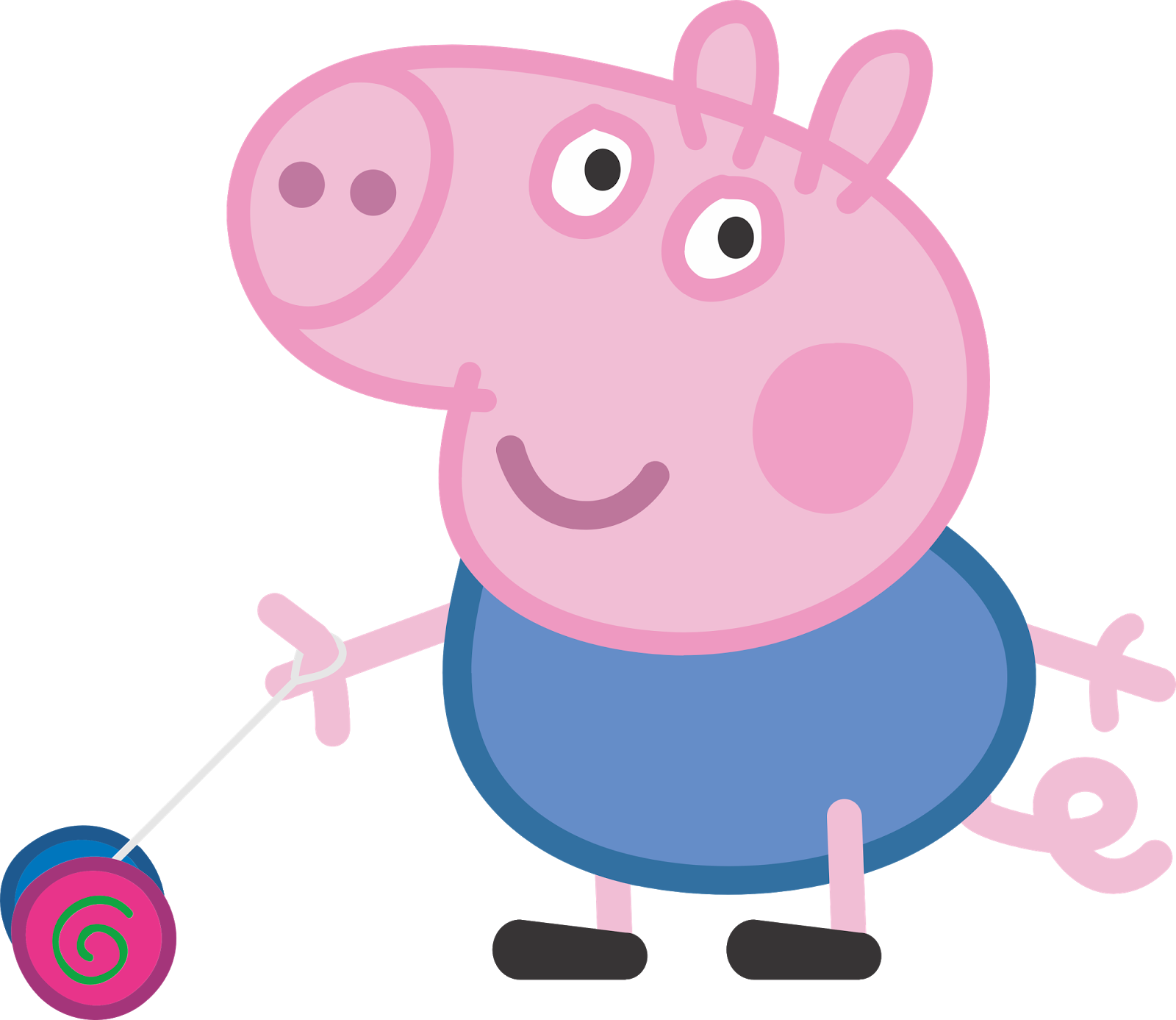 George Pig George Pig, Pig Party, George Cerdo, Pig - George Peppa Pig Png (1600x1387), Png Download