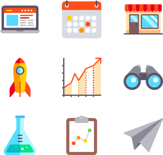 Color Startups And New Business - Icon (600x564), Png Download