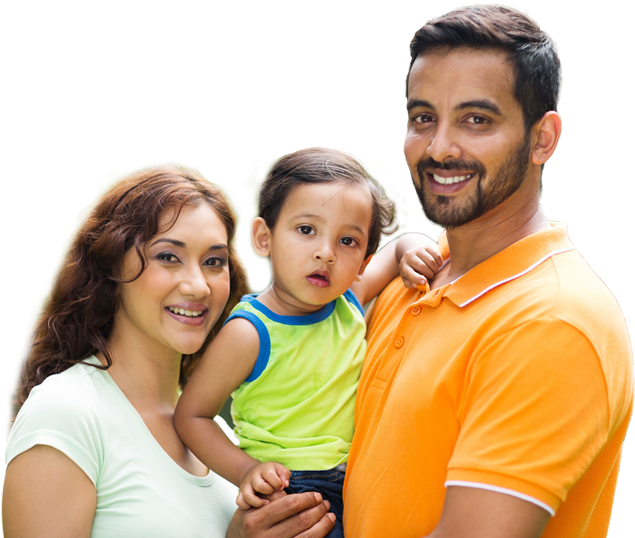 Parenting Workshops In India - Happy India Family Png (868x703), Png Download
