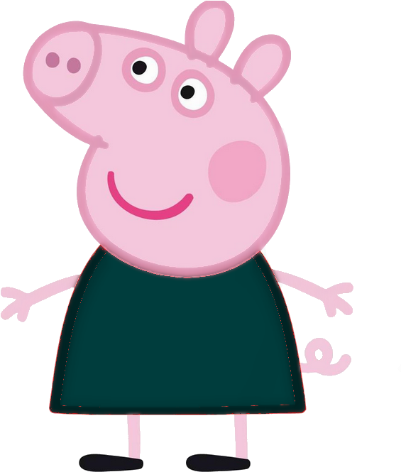 Katelynn Katelynn Pig Is Peppa's - Peppa Pig High Resolution (591x664), Png Download