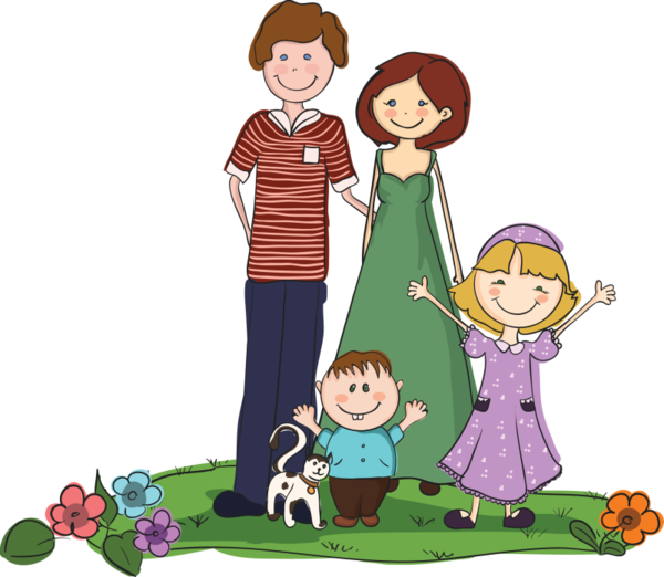 Father Clipart Family Member - Family Is Not Important Thing It's Everything (600x522), Png Download