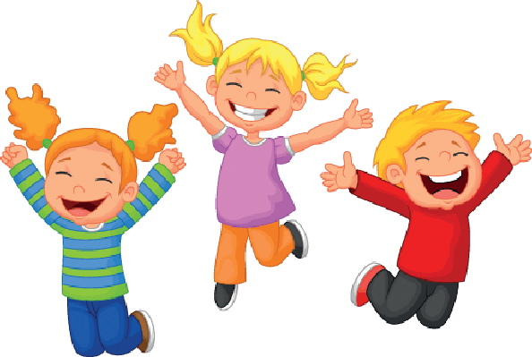 Happy Kid Cartoon - Children Happy Cartoon (594x399), Png Download