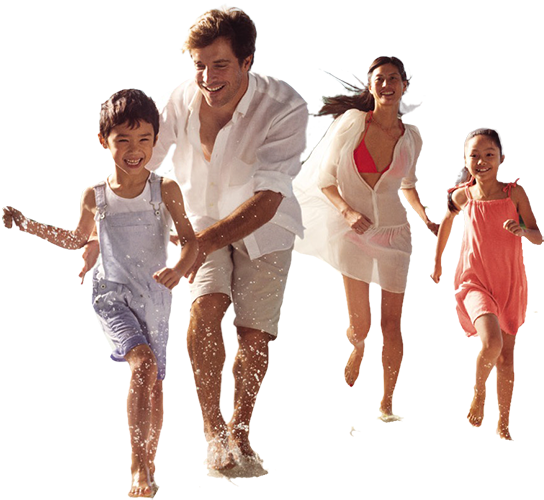 Find Out More About Family Holidays - Family Club Med Holiday (553x500), Png Download