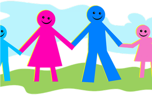 Family Clipart Exercise - Loving Each Other Clipart (640x480), Png Download