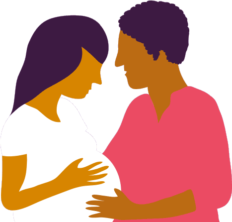 Image Black And White Stock Pain Relief During Labor - Pregnancy (800x450), Png Download