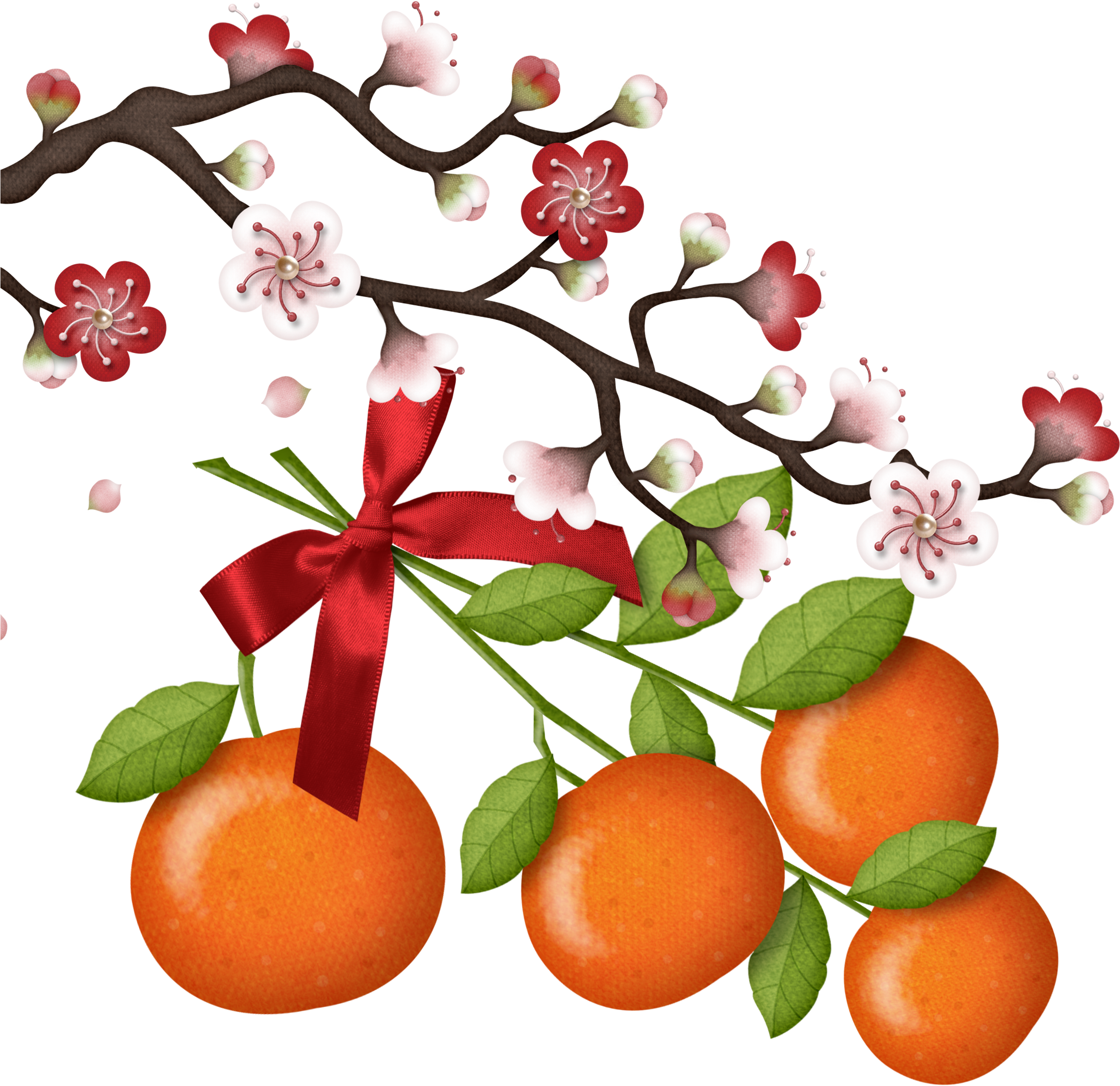 Chinese New Year Happiness Reunion Dinner Fu Oudejaarsdag - Chinese New Year (2500x2500), Png Download