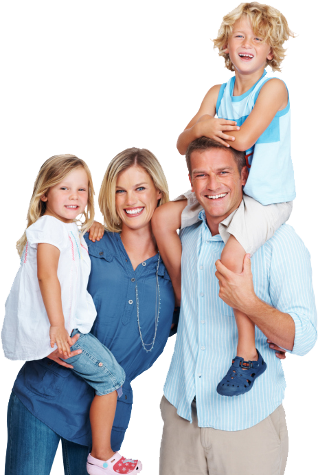 Living A Service Culture - Ymca Family Png (483x725), Png Download