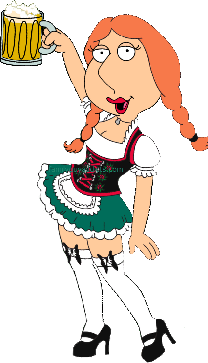 Barmaid Lois Family Guy - Family Guy (431x748), Png Download