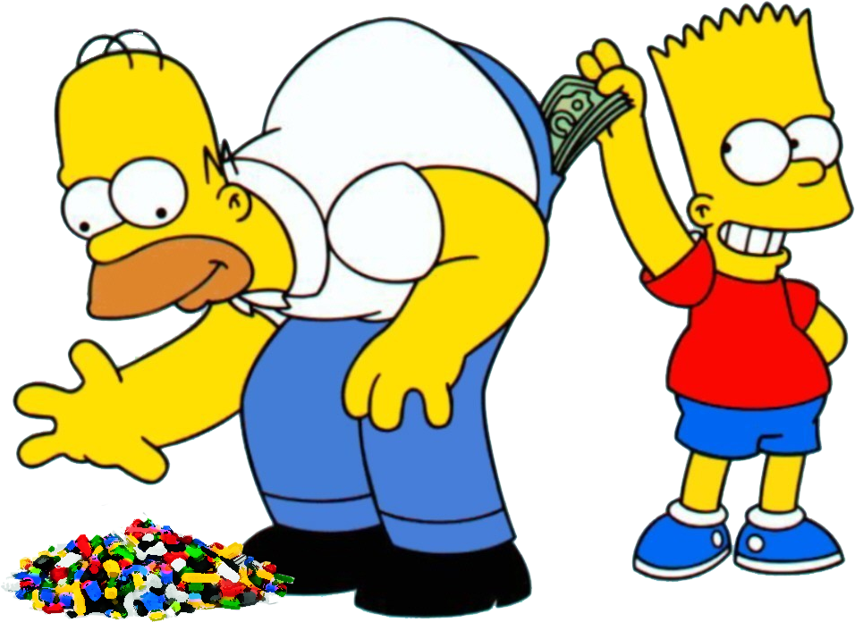 Lego Star Wars Forum - Imagenes Con Movimientos De Los Simpsons (1024x768), Png Download