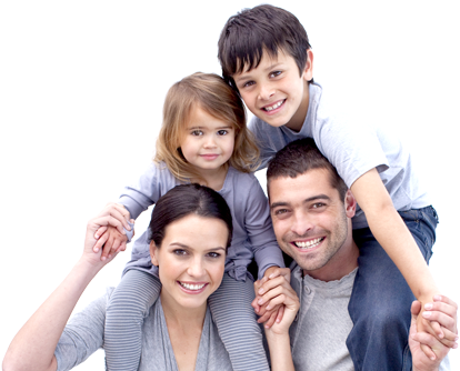 Hispanic Family Png - Hiper Feirao De Viagens 2017 (421x333), Png Download