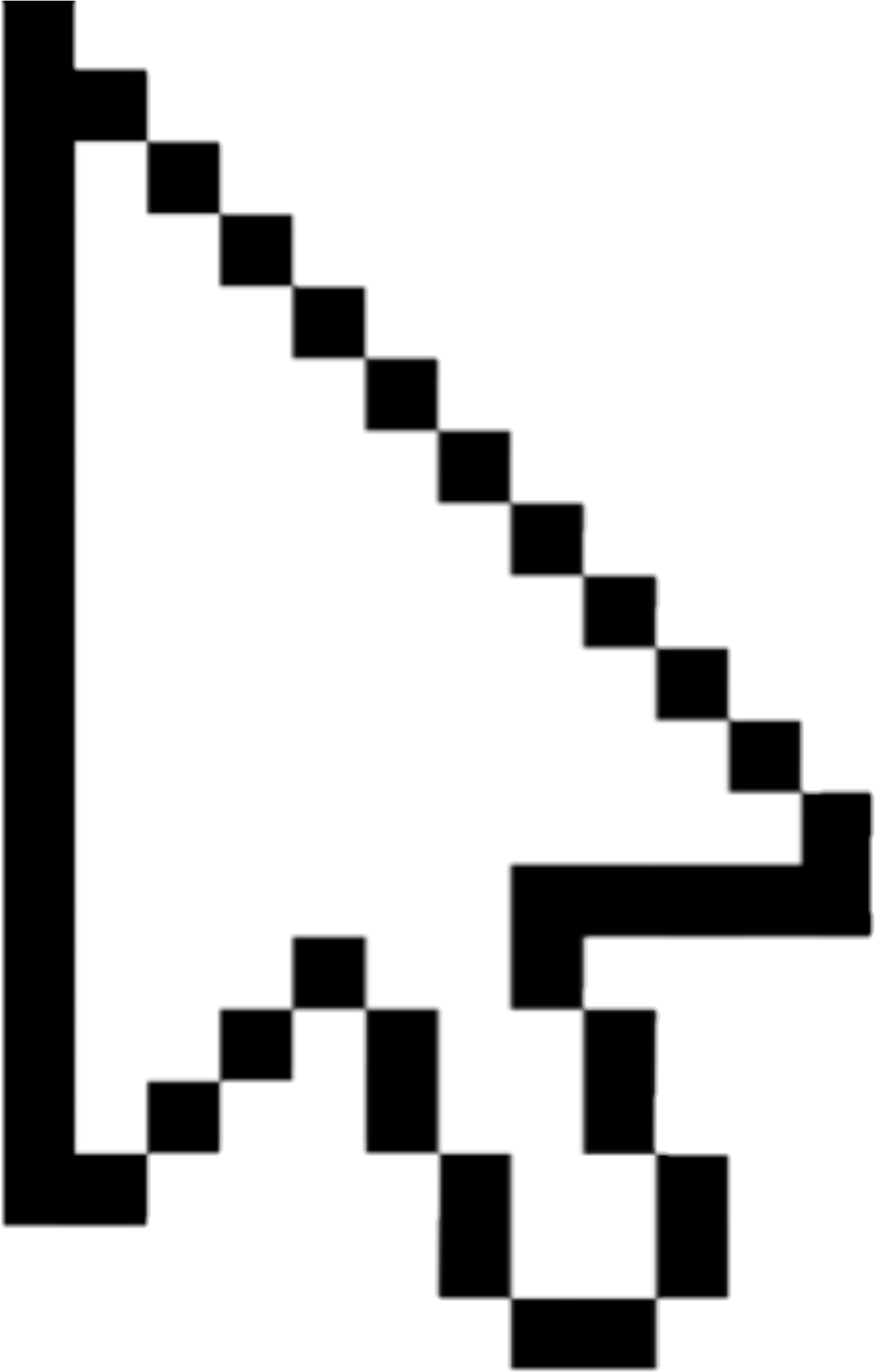 Pixel Cursor Arrow Transparent Png - Mouse Cursor (400x400), Png Download