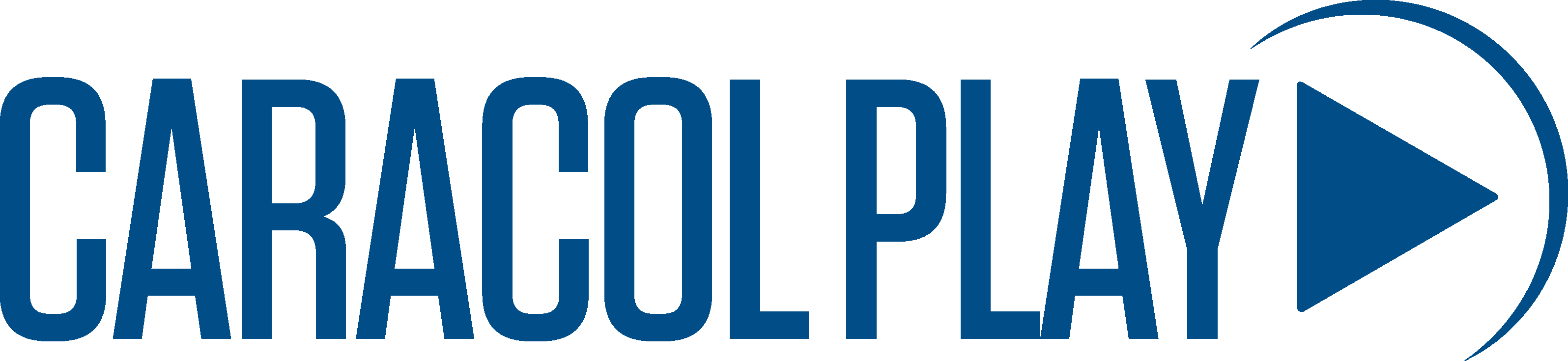 Caracol Play - Caracol Play Logo (3191x735), Png Download