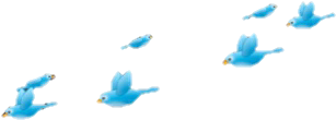 10 - Blue Bird Picsart (500x333), Png Download