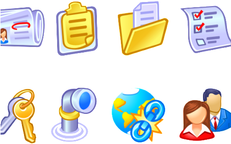 Vista Style Business And Data Icons - Icon (452x336), Png Download