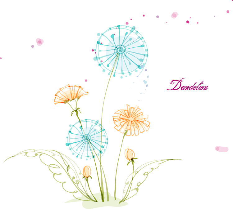 Drawing Watercolor Painting Colored Pencil Illustration - Kiss Flying Flowers Png (750x674), Png Download