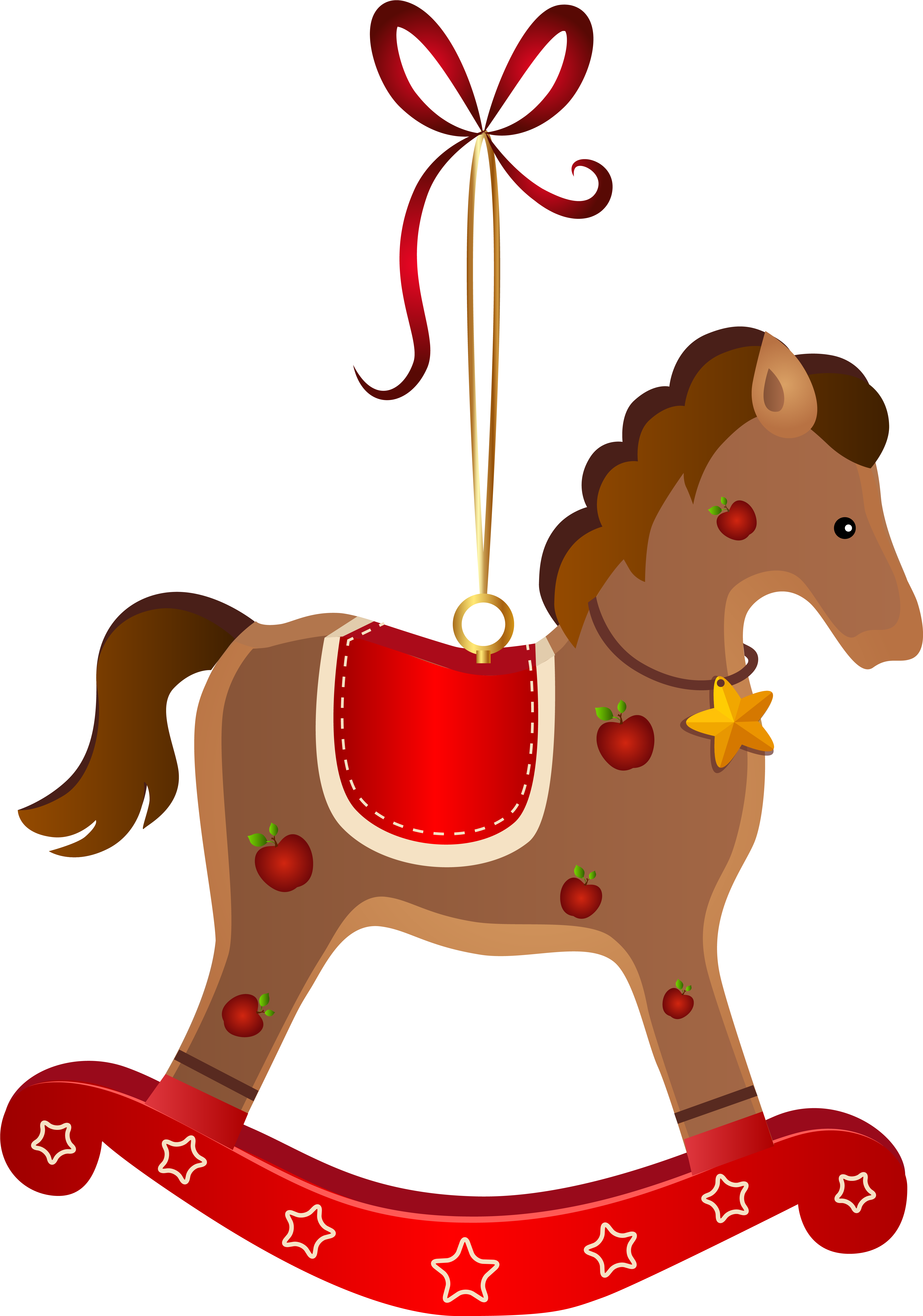 Rocking Horse Clipart Png (4406x6283), Png Download