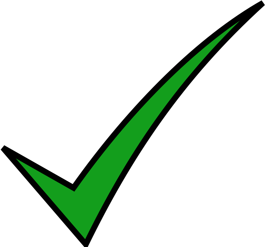 Check Mark Png Clipart Best - Check Clipart (800x742), Png Download
