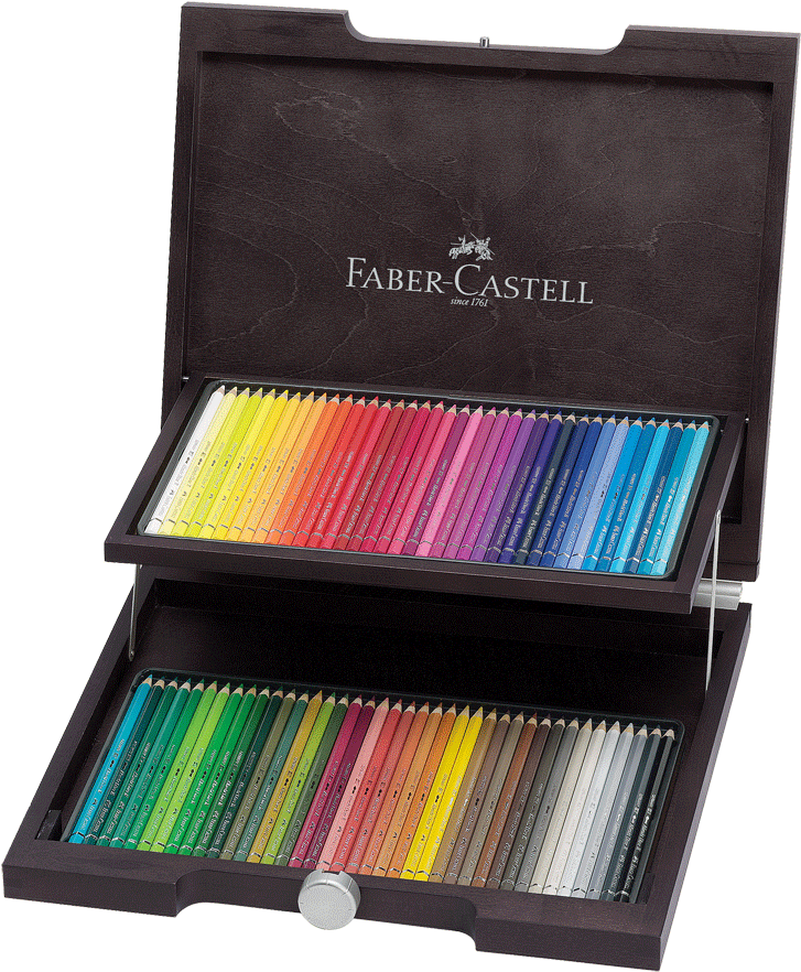 Faber-castell Albrecht Durer Artists Watercolor Pencil - Faber Castell 72 Colored Pencils (740x900), Png Download