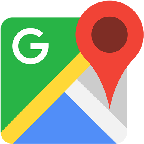 Gratis Png Y Vector - Google Map Logo Png (640x640), Png Download