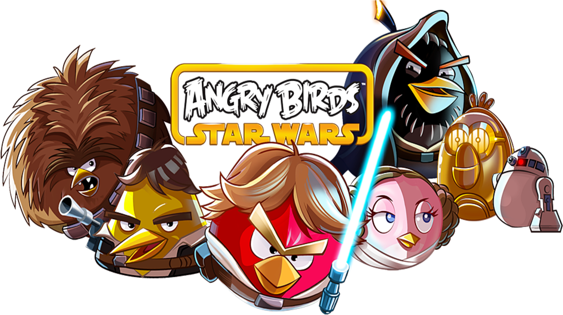 Angry Birds Star Wars Wallpaper - Angry Birds Stars Wars Png (1920x1080), Png Download