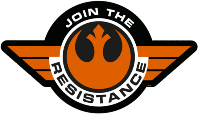 Star Wars Insignia - Resistance Logo Star Wars Png (495x287), Png Download