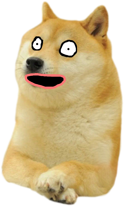 Doge - Wow Such Doge! Greeting Cards (1920x1080), Png Download