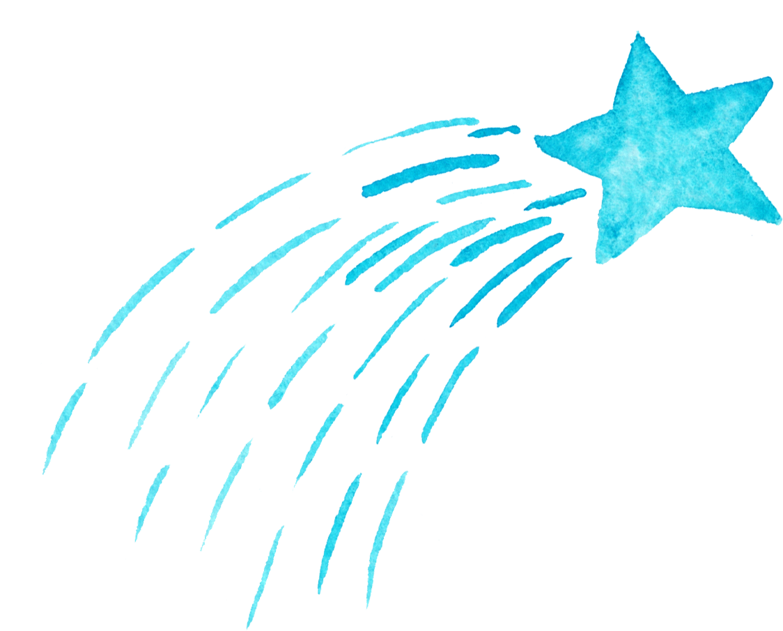 Star Watercolor Ftestickers - Watercolor Star Png (1207x978), Png Download