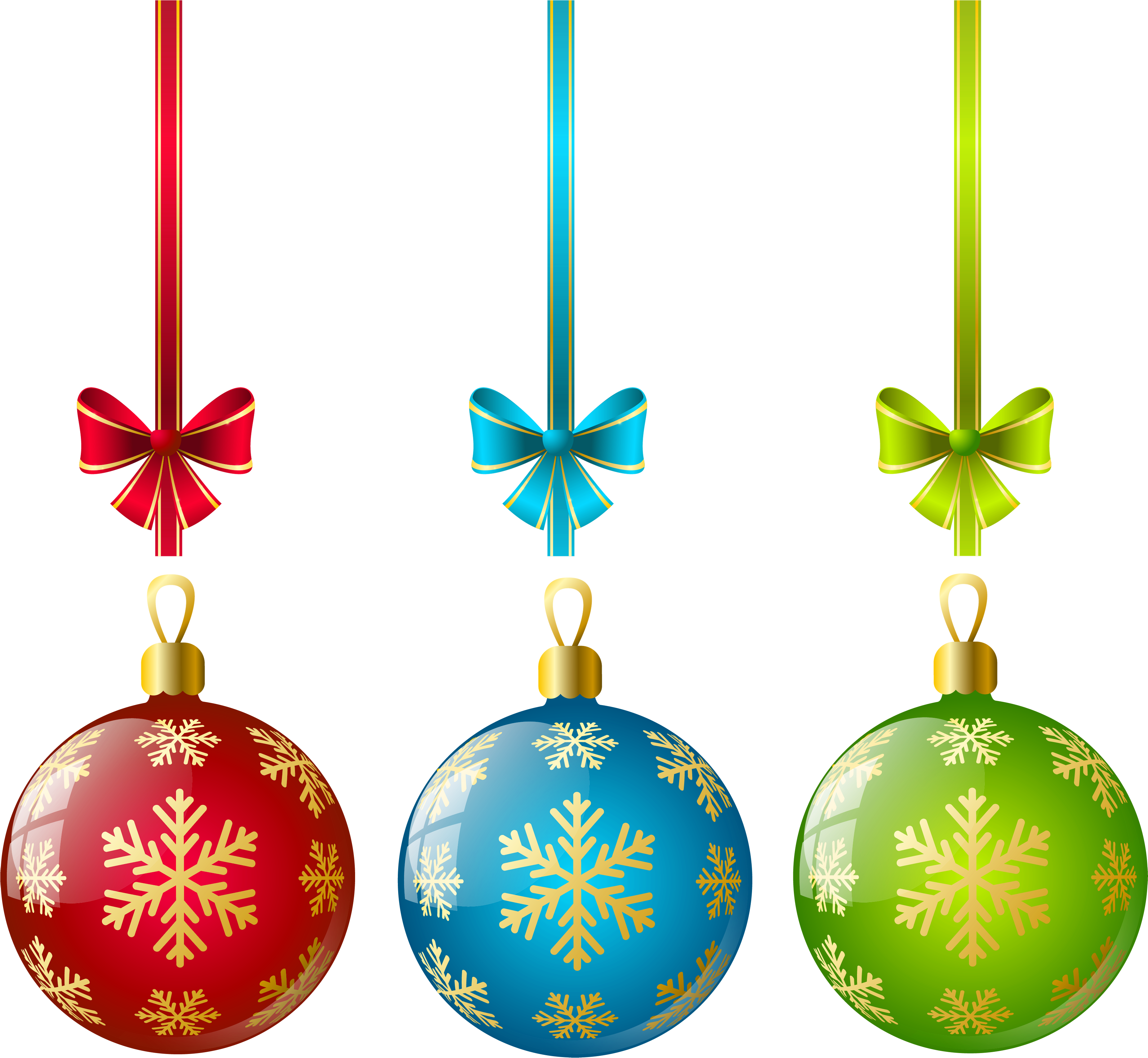 Christmas Ball Ornaments Clipart Picture Free - Tnt Pro Series Waist Trimmer Weight Loss Ab Belt, Yellow (3775x3487), Png Download