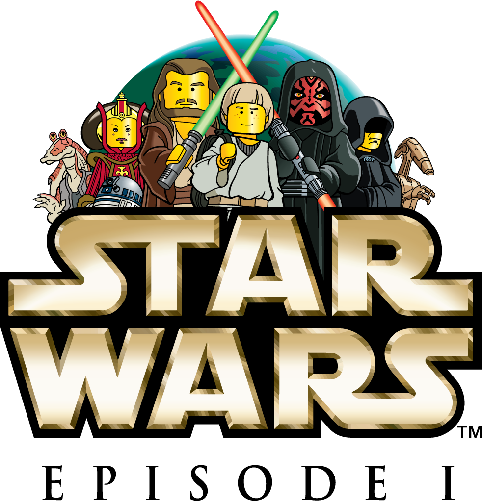 Lego Star Wars Episode 1 Logo - Star Wars (1004x1045), Png Download