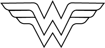 Download Wonder Woman Vector For - Logo Wonder Woman Vector (400x400), Png Download