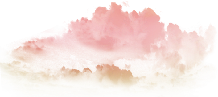 Ftestickers Fteclouds Clouds Tumblr Cute Lovely Pink - Cute Transparent Clouds (725x346), Png Download