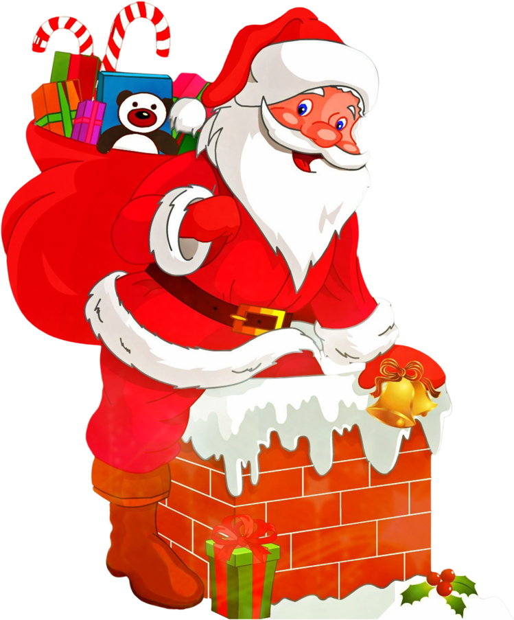 Santa Claus Png Transparent Image - Santa Png (500x584), Png Download