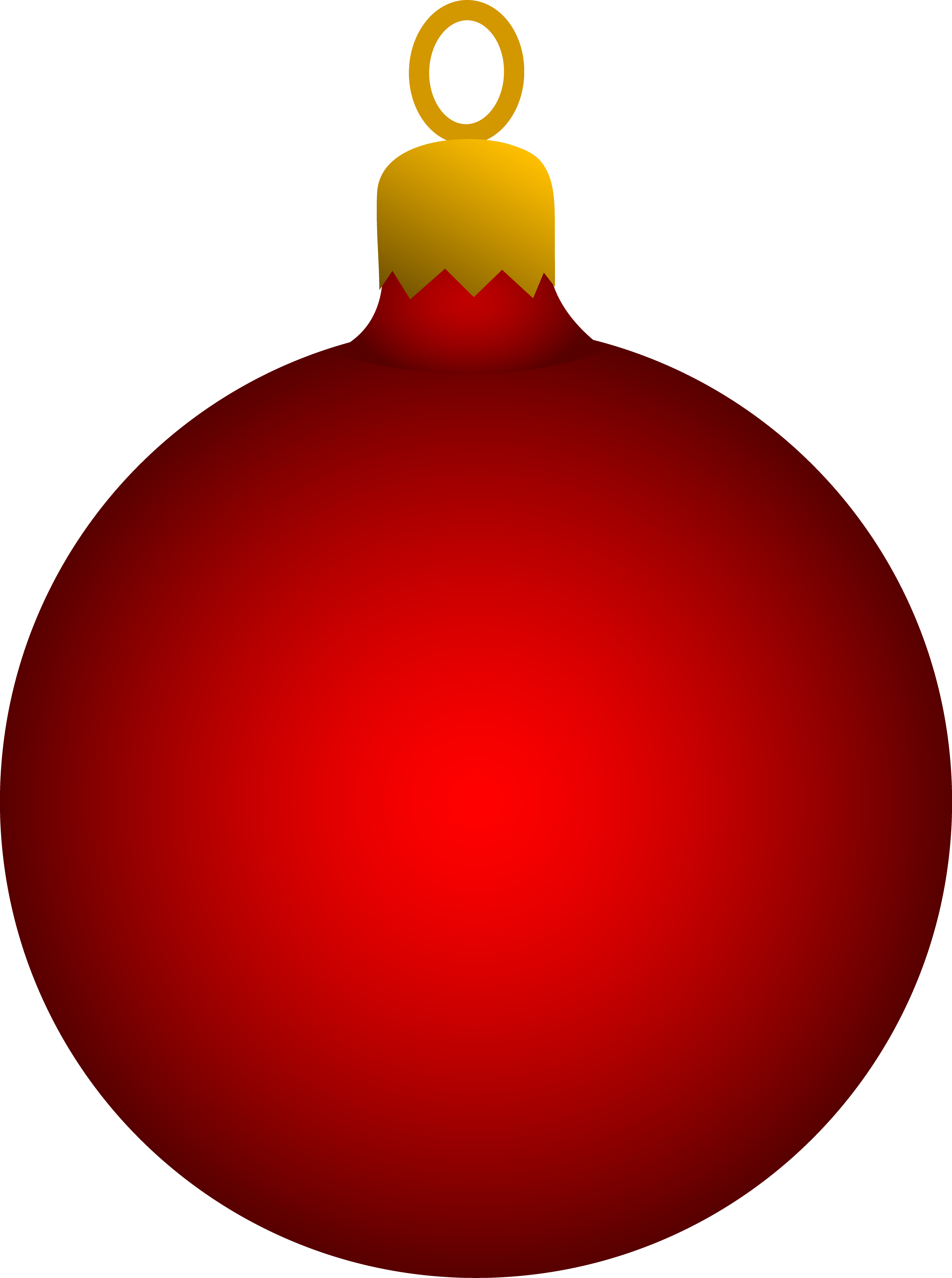 Free Icons Png - Red Ornament Clipart (3525x4730), Png Download
