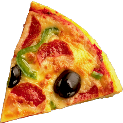 Pizza Slice Transparent Png - Pizza Slice Psd (399x400), Png Download