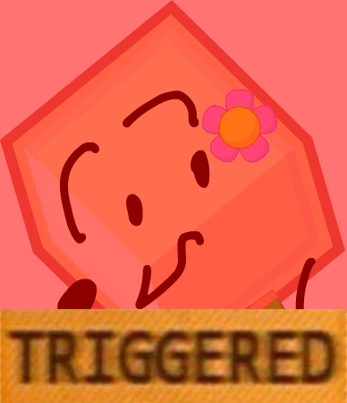 Uh Oh, Look Who's Triggered (388x450), Png Download