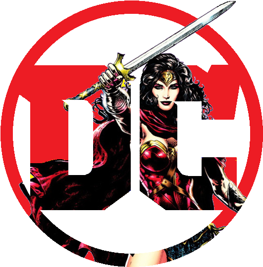 Dc Logo For Wonder Woman - Justice League Dc Logo (544x544), Png Download