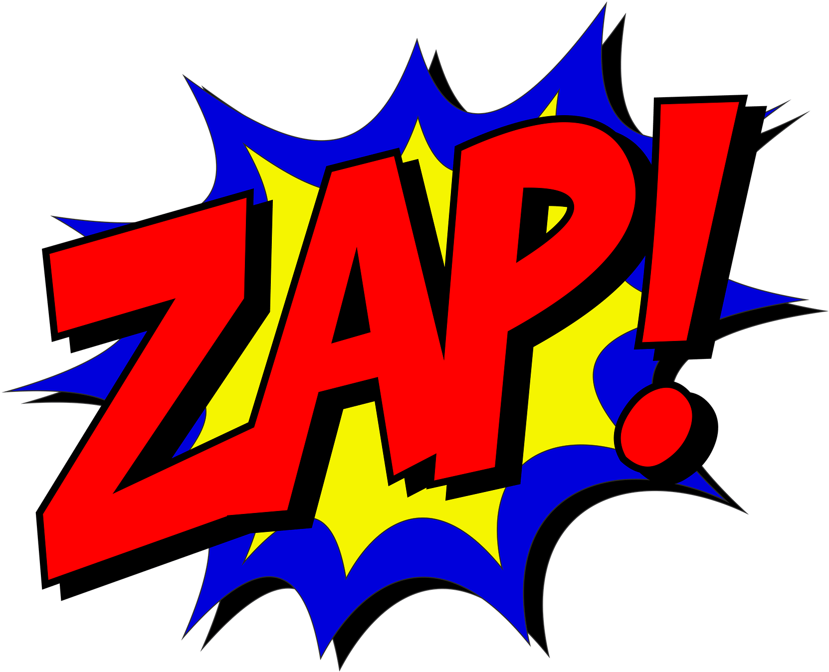 Zap Comic Comic Book Fight Explosion Exple - Zap Comic (453x340), Png Download