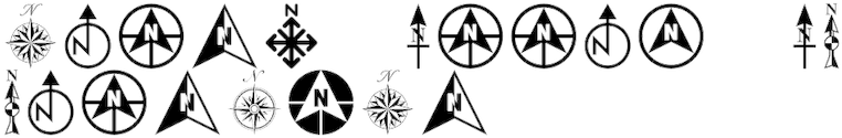 Foundries - North Arrow (778x176), Png Download