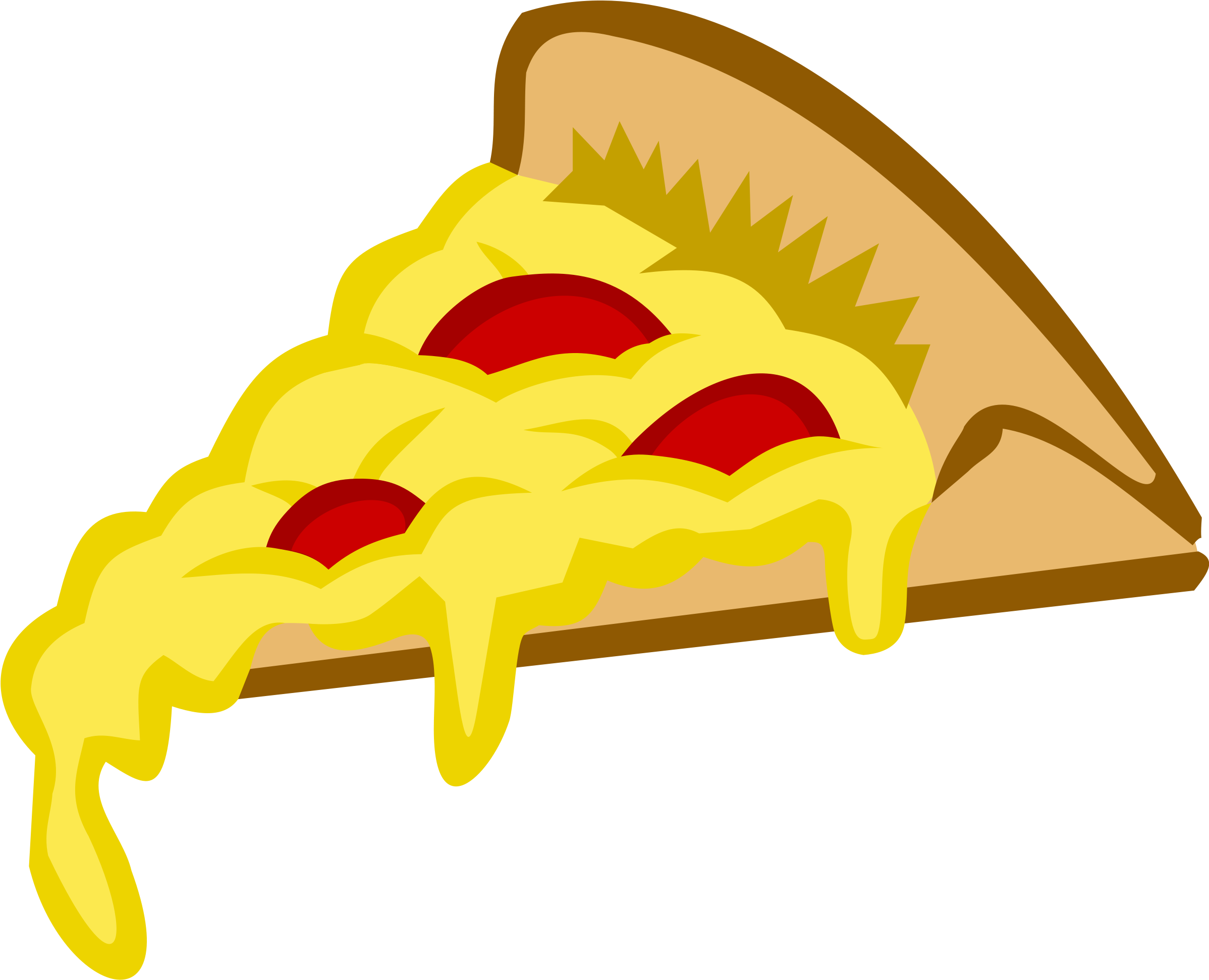 This Free Icons Png Design Of Pizza Slice In Tango (2395x1942), Png Download