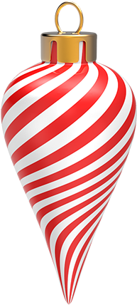 Christmas Pipes / Decorations, Ornaments, Bells - Heart (500x500), Png Download