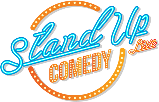 Neon Lights Effect Stand Up Comedy Live , Stand Up - Stand Up Comedy Png (640x640), Png Download