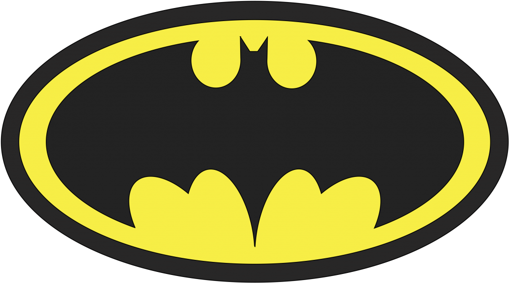 Batman Logo Png - Logo Batman (1024x576), Png Download
