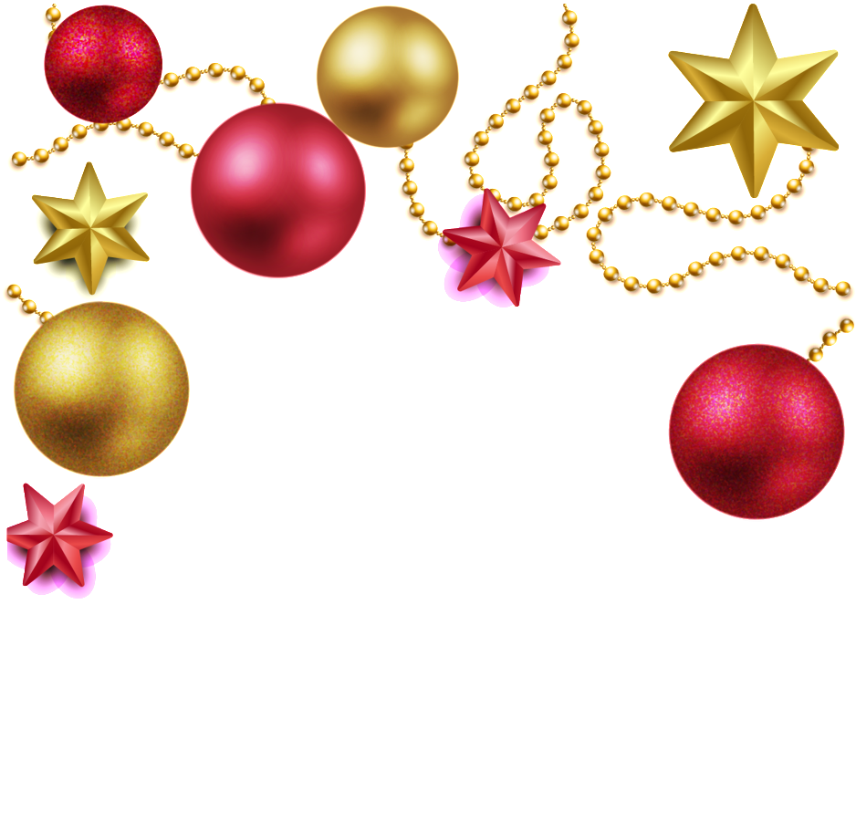 Gold Red Sphere Christmas Png - Christmas Decoration Gold Vector Png (1024x953), Png Download