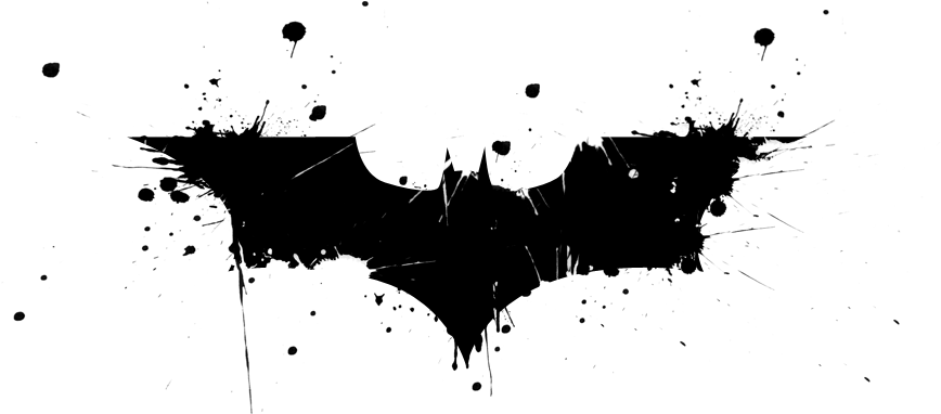 Batman Logo Dark Knight - Batman Dark Knight Rises Logo Png (898x414), Png Download